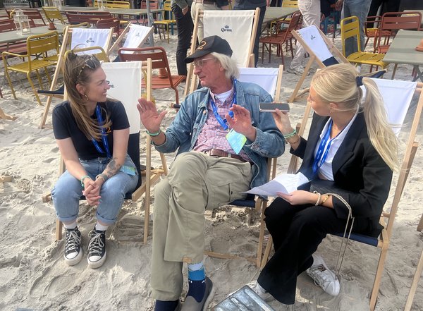 blue beach 2025 interview